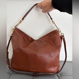 Coach Madison Brown Leather Shoulder Bag